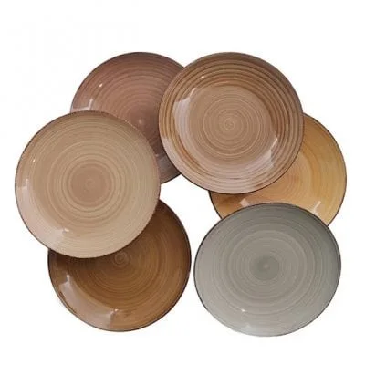 

Тарелка керамическая Flora SAND микс 27 см. 45129 6 штук