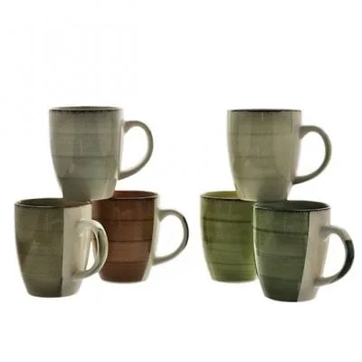 

Набор керамических чашек Flora NATURE микс 0,3 л. 45122 6 штук