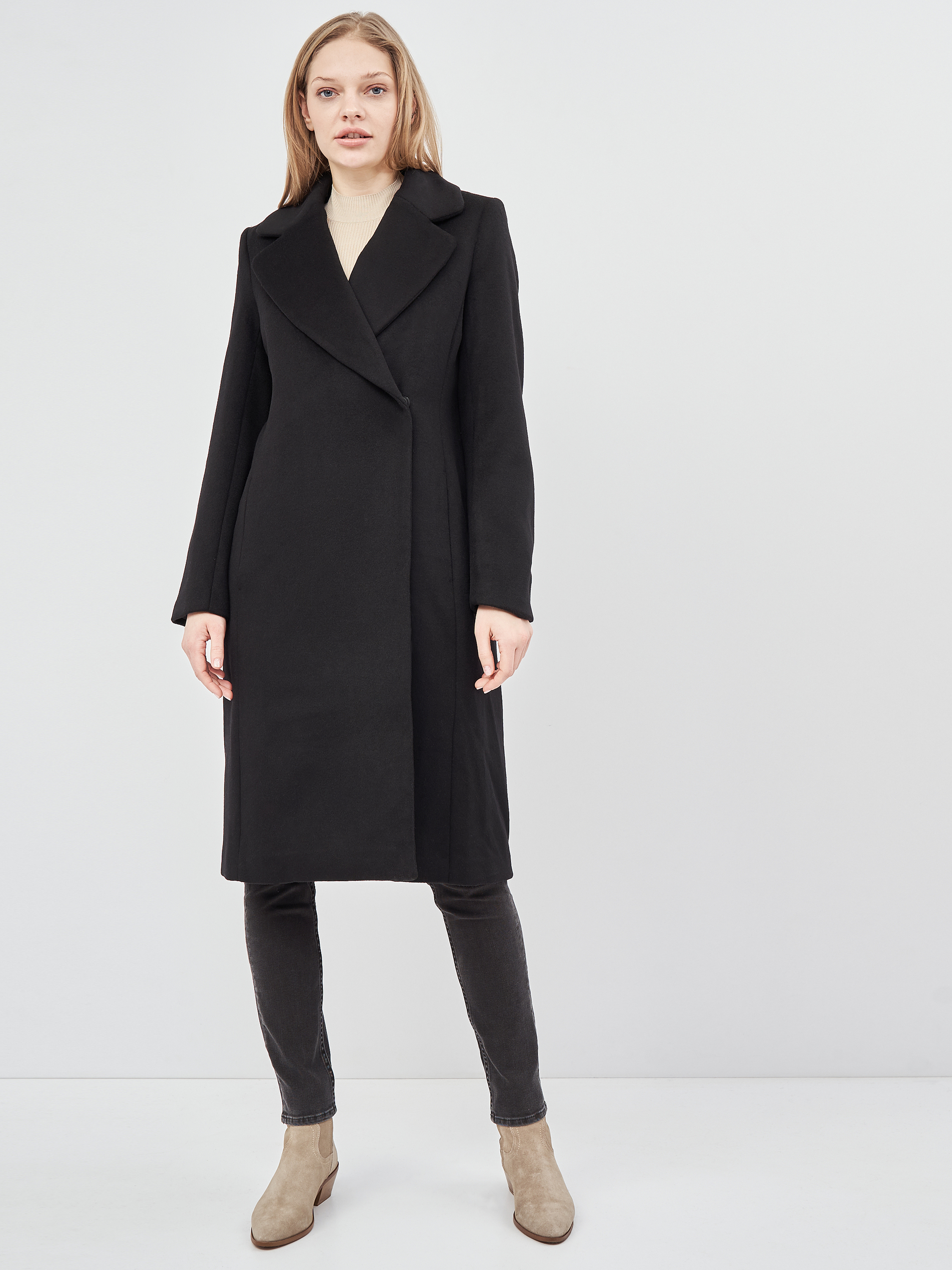 

Пальто H&M 36 черный 22105341811