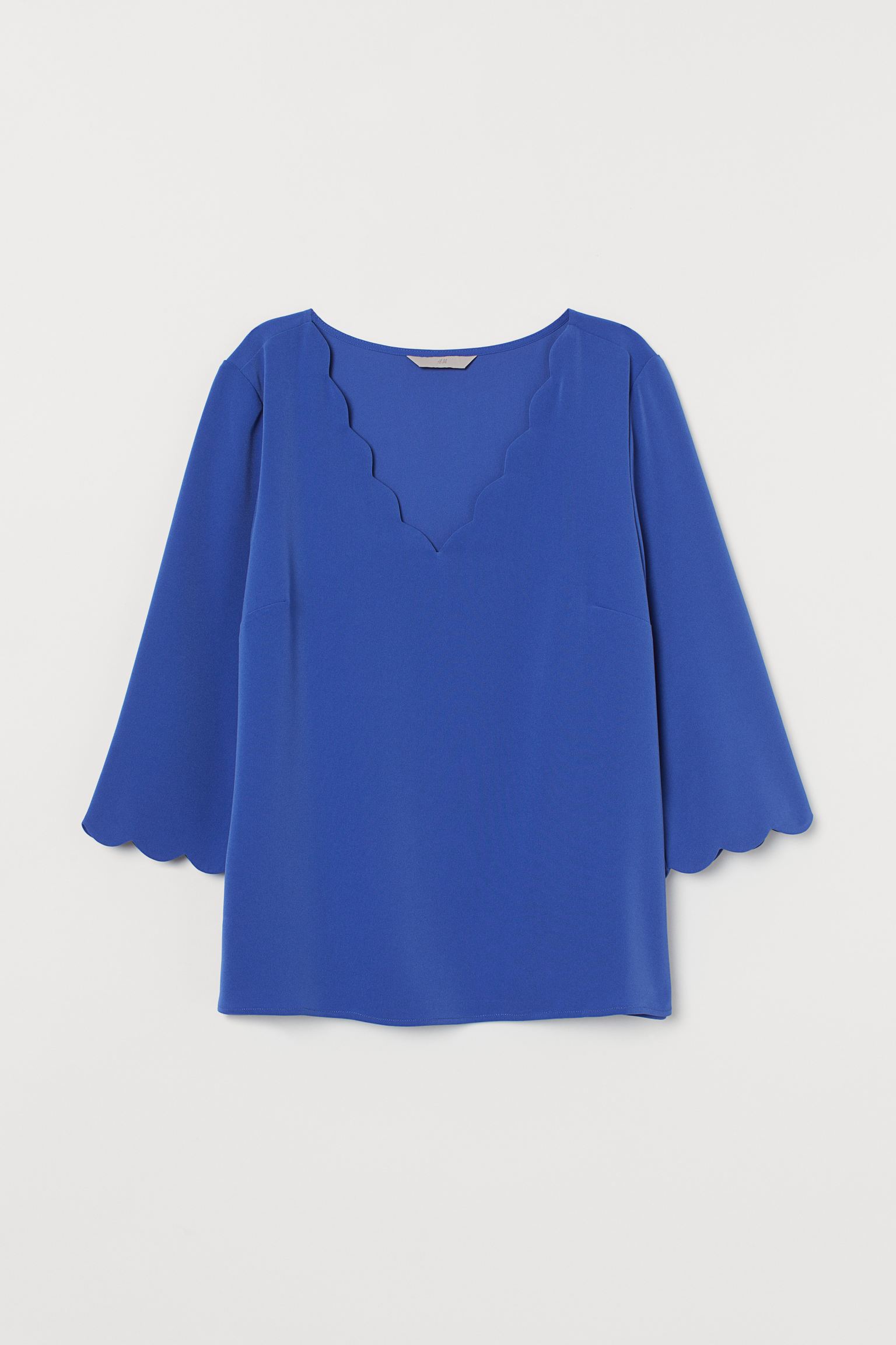 

Блуза H&M  синий 2128354171, Блуза H&M 32 синий 2128354171
