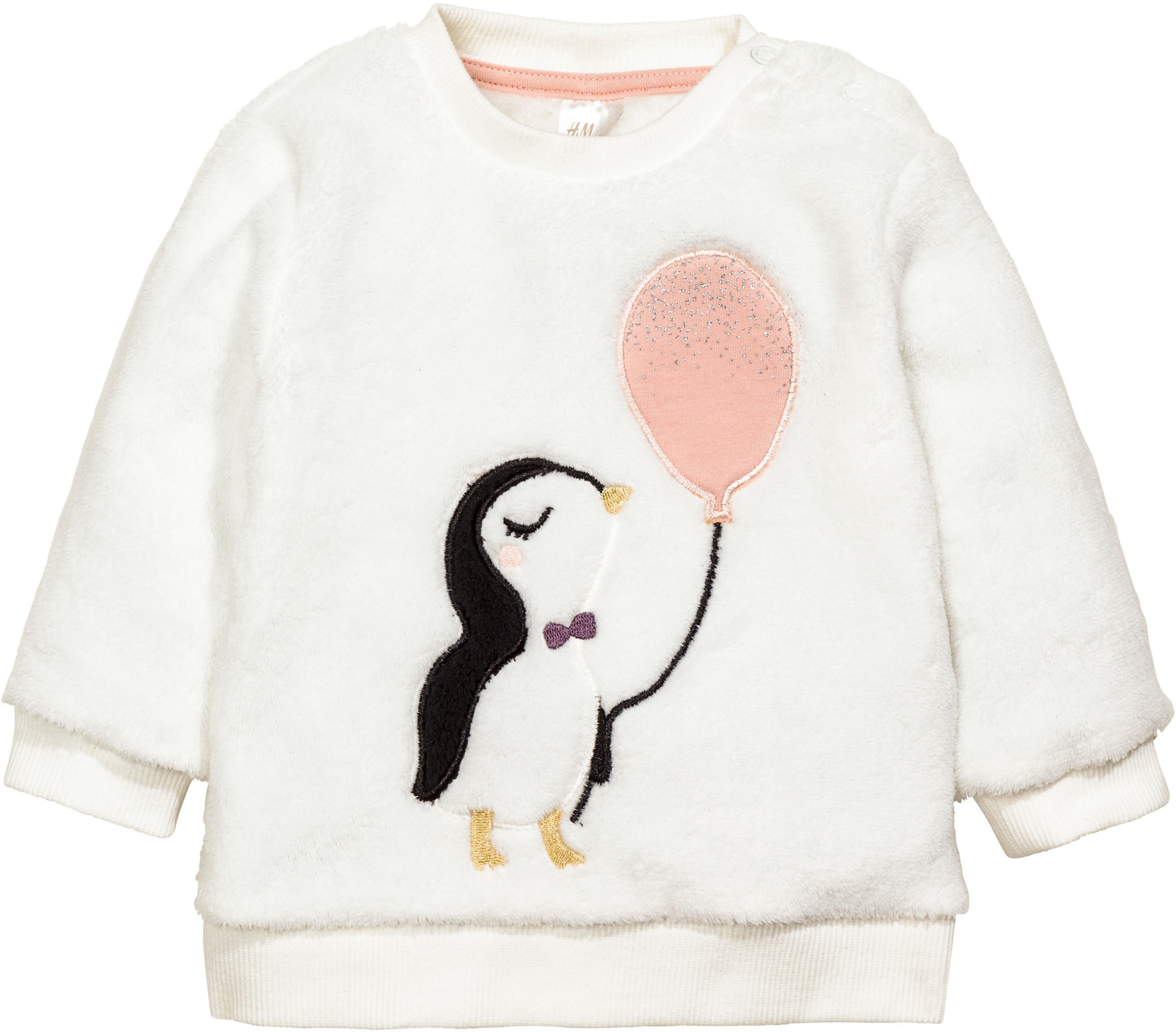 

Свитшот H&M 74см белый 6014231974