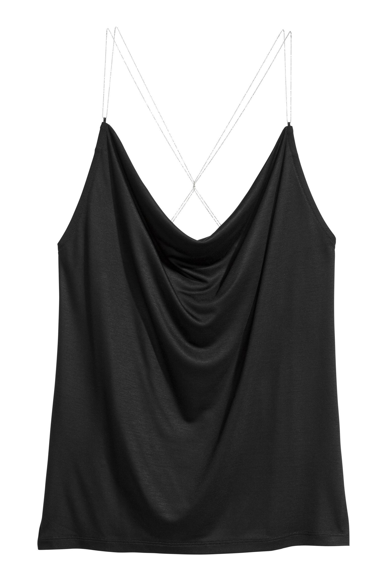 

Майка H&M L черный 6015973456