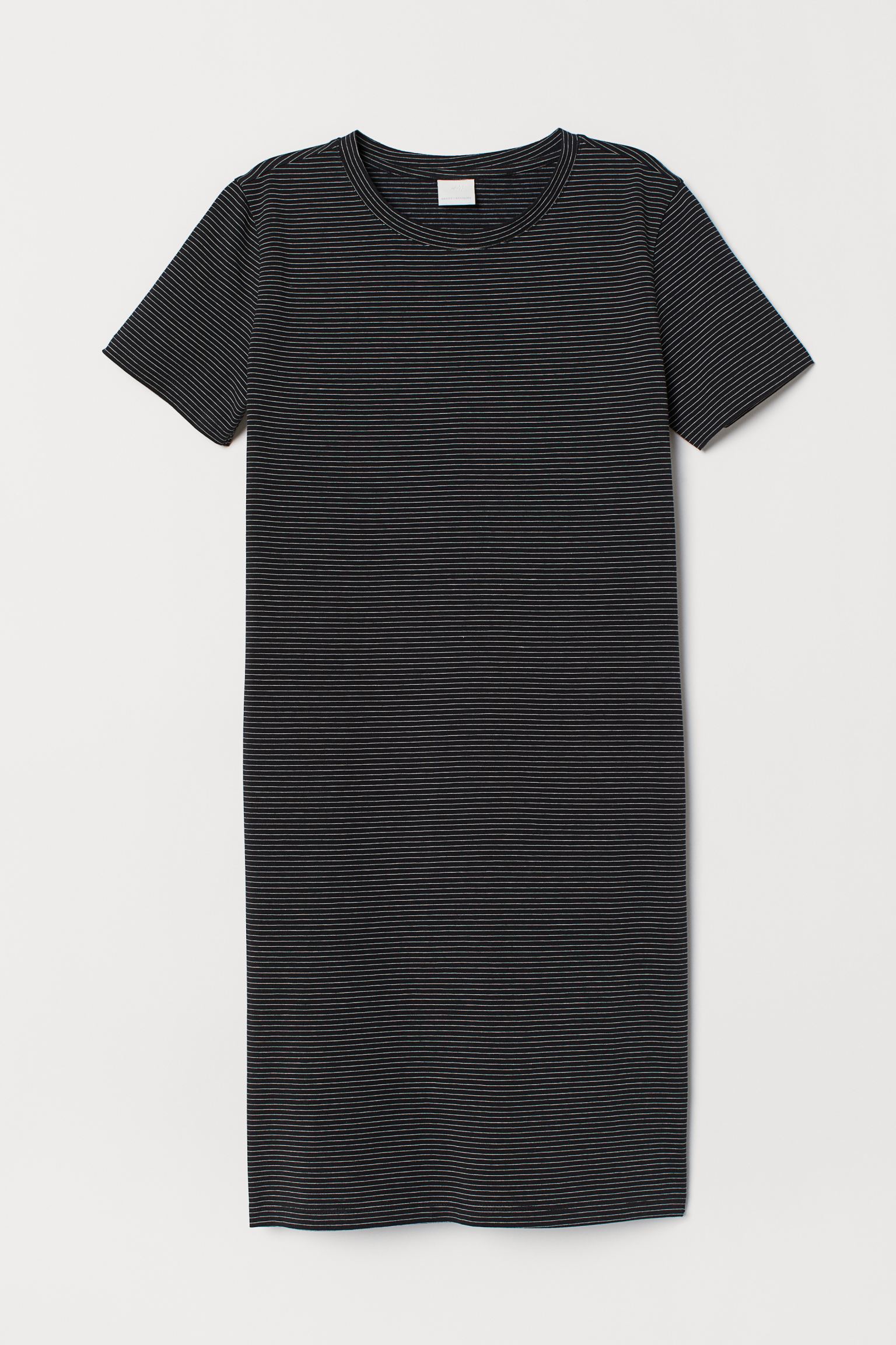 

Платье H&M XS черный белая полоска 22124582399