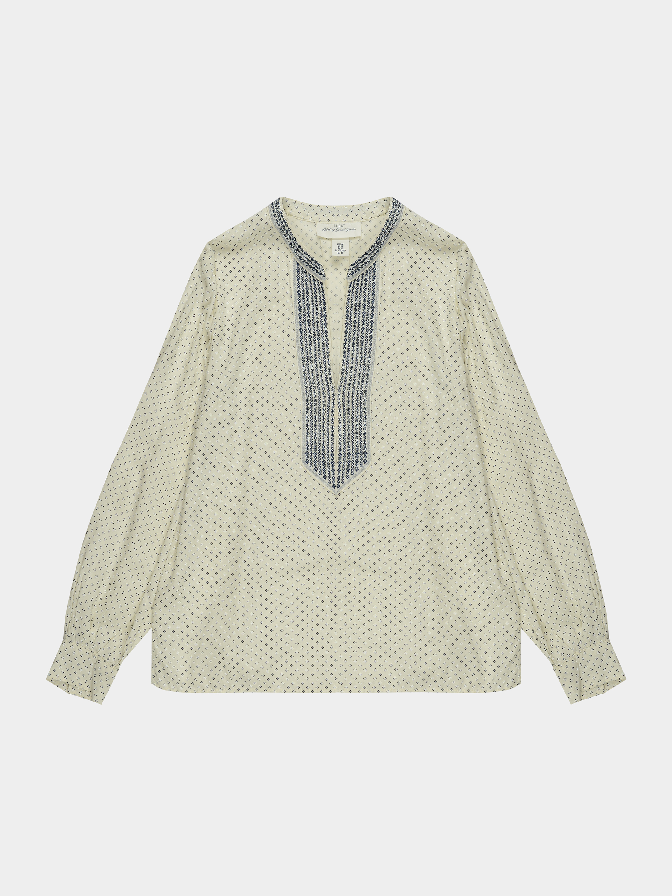 

Блуза H&M  бело синий 11125199256, Блуза H&M 40 бело синий 11125199256