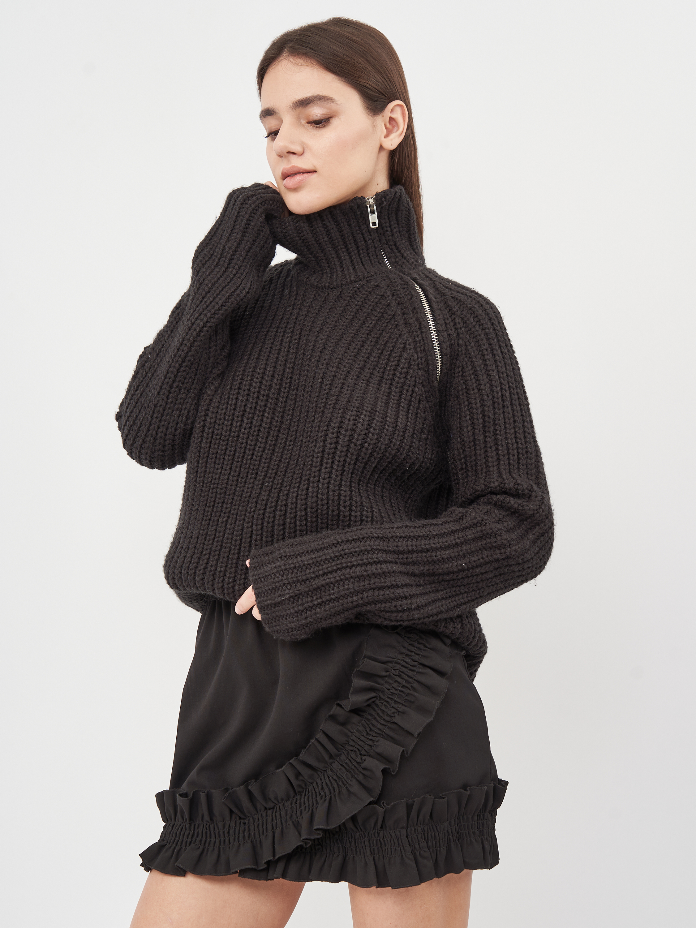 

Свитер H&M S черный 12126691918