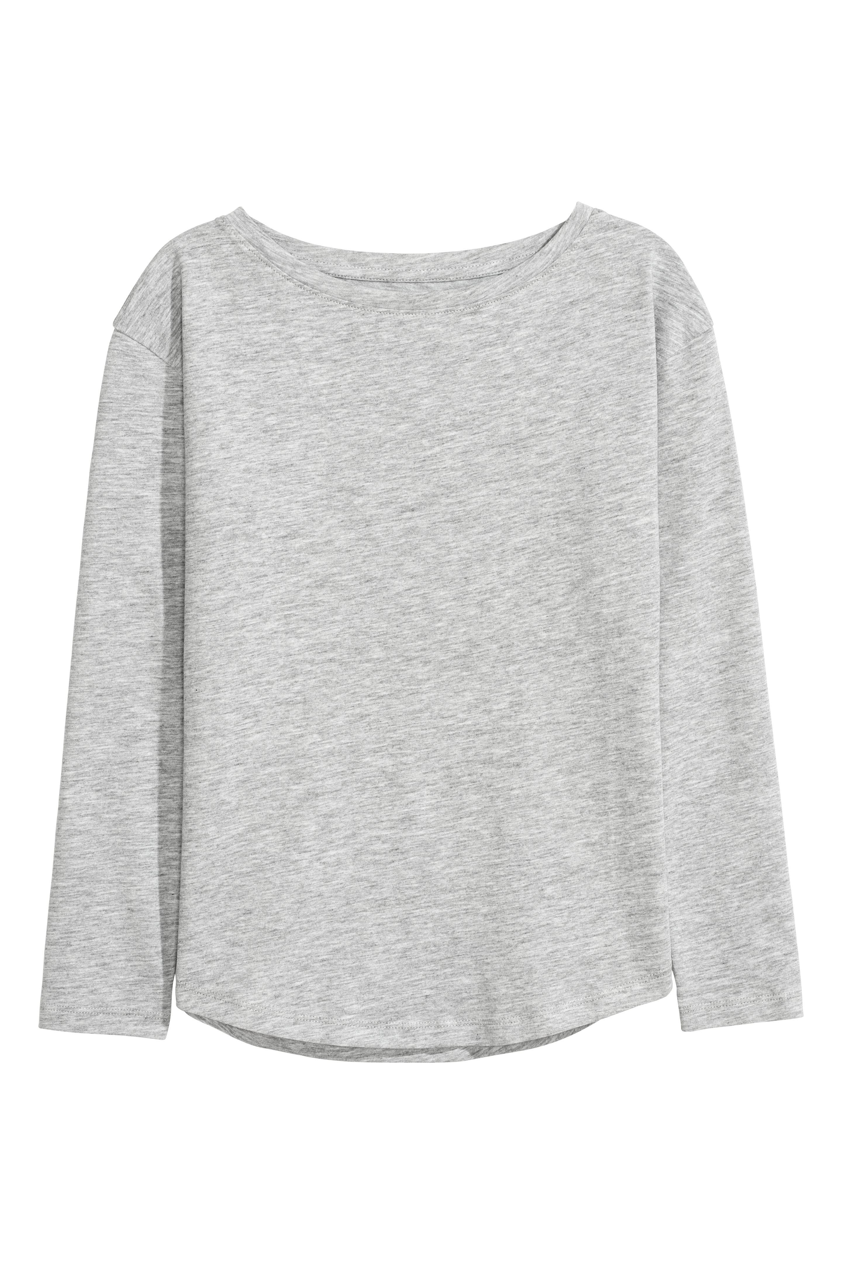 

Лонгслив H&M 158 164см светло серый 5883307