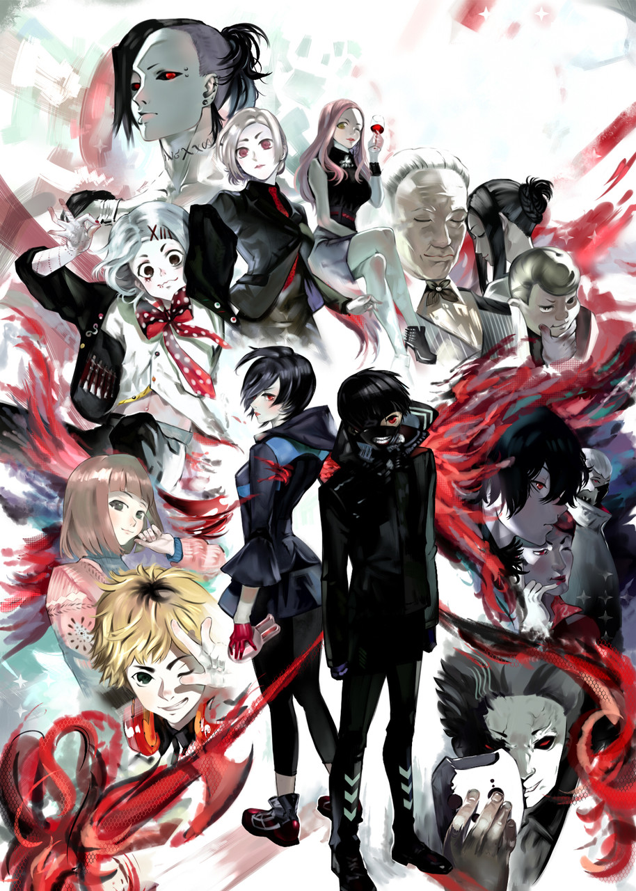 Картина GeekLand Tokyo Ghoul Токийский гуль все герои 40x60 TG 09.066 –  фото, отзывы, характеристики в интернет-магазине ROZETKA от продавца: Heo |  Купить в Украине: Киеве, Харькове, Днепре, Одессе, Запорожье, Львове