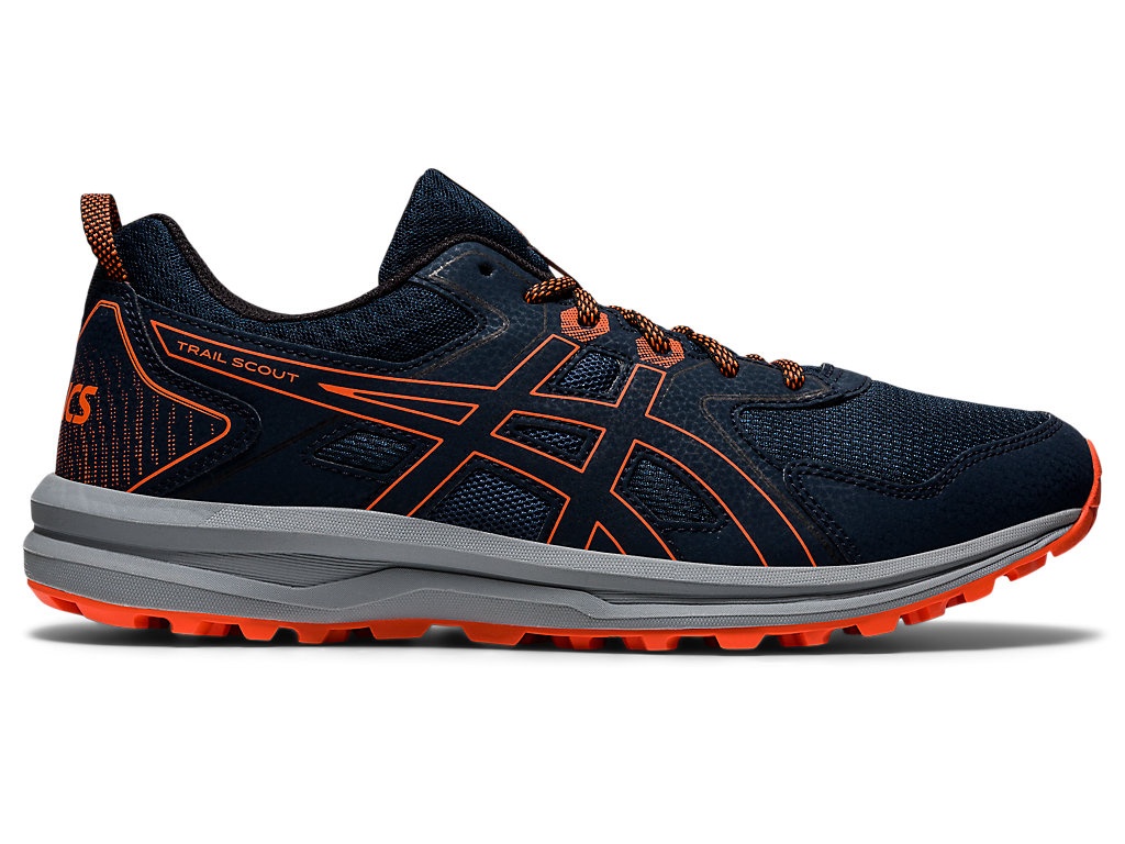 

Кроссовки ASICS TRAIL SCOUT 10 (44) Темно-синий с оранжевым 1011A663-400