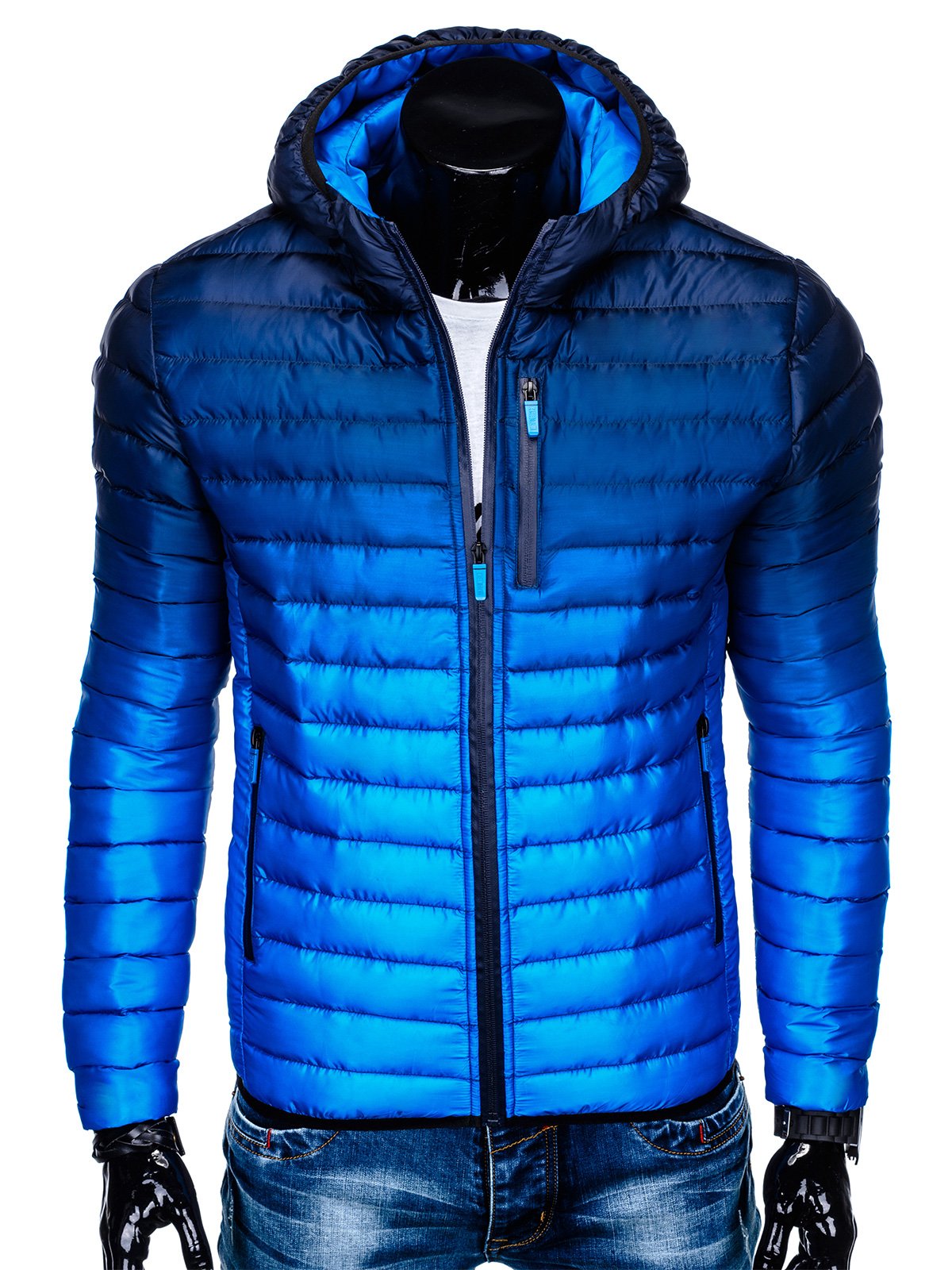 

Куртка Ombre c319 S Темно-синя 5902228019398