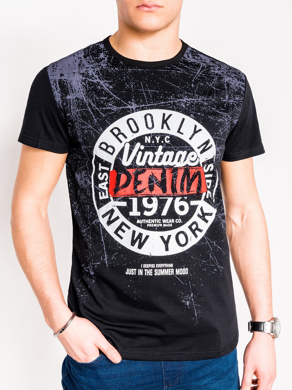 

Футболка Ombre S1058 S Чорна 5902228567530