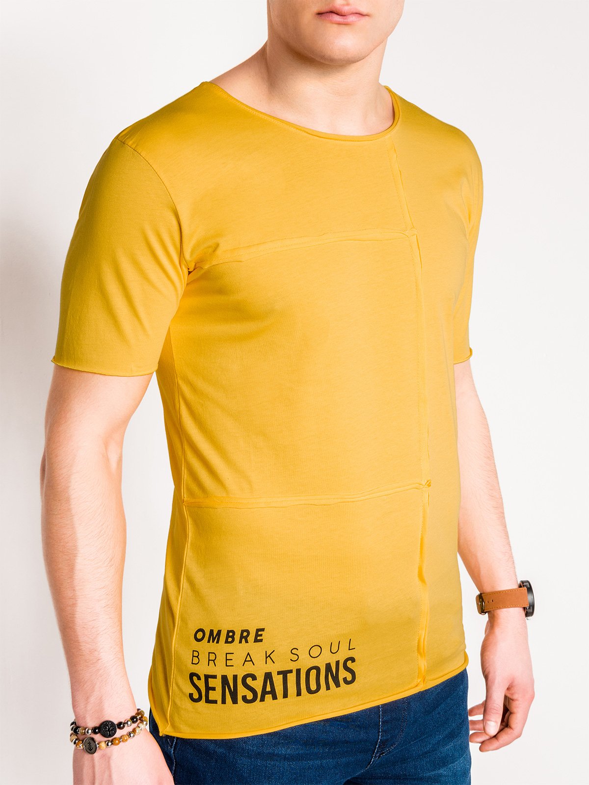 

Футболка Ombre S979 S Жовта 5902228047216