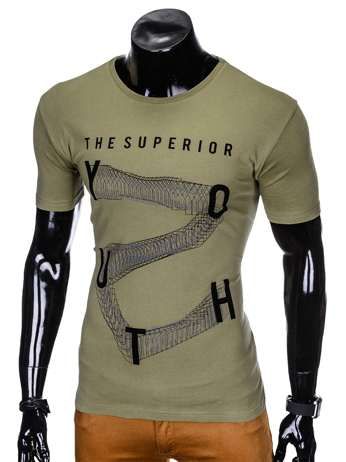 

Футболка Ombre S964 S Хакі 5902228043638