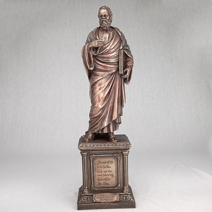 

СТАТУЭТКА СОКРАТ 36 см Veronese 3141-BR-1182