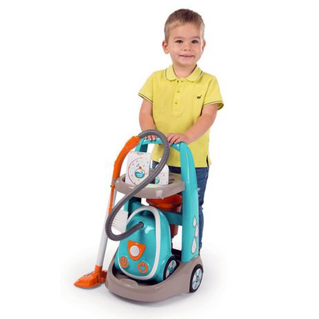 

Тележка с пылесосом пылесос Smoby 28367-BR-1177