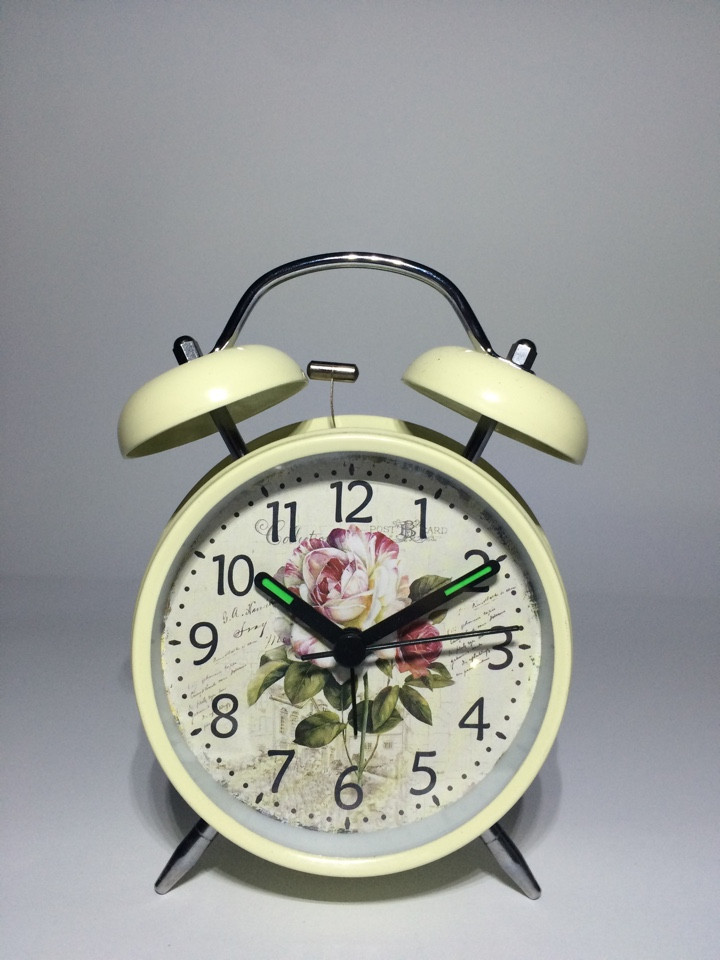 

Настольные часы «Harli roze» с будильником Luminova 17346-BR-1392