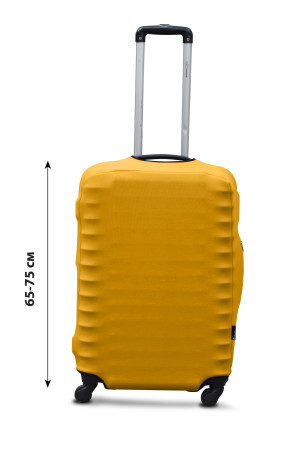 

Чехол для чемодана Coverbag дайвинг L желтый