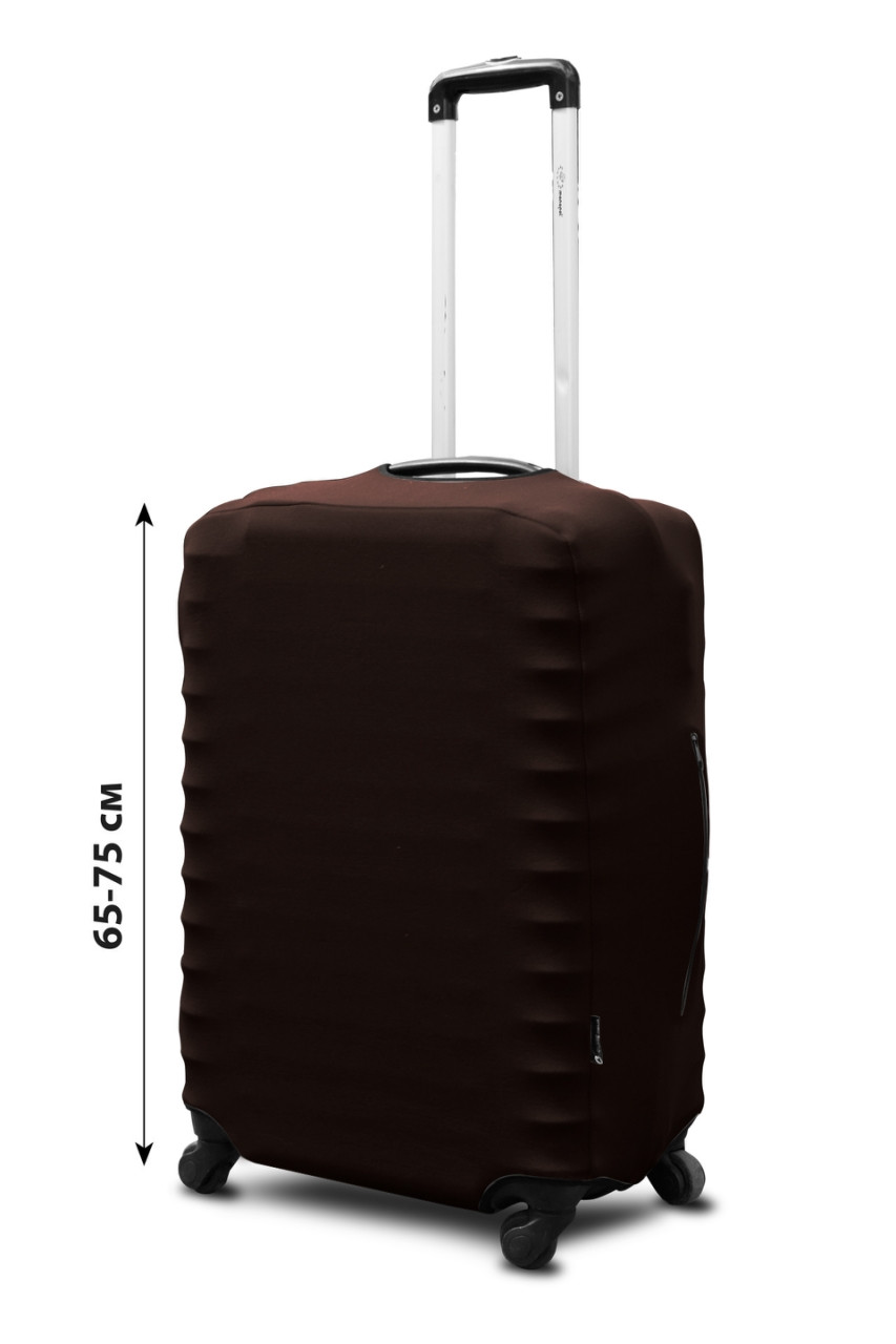 

Чехол для чемодана Coverbag неопрен Lшоколад