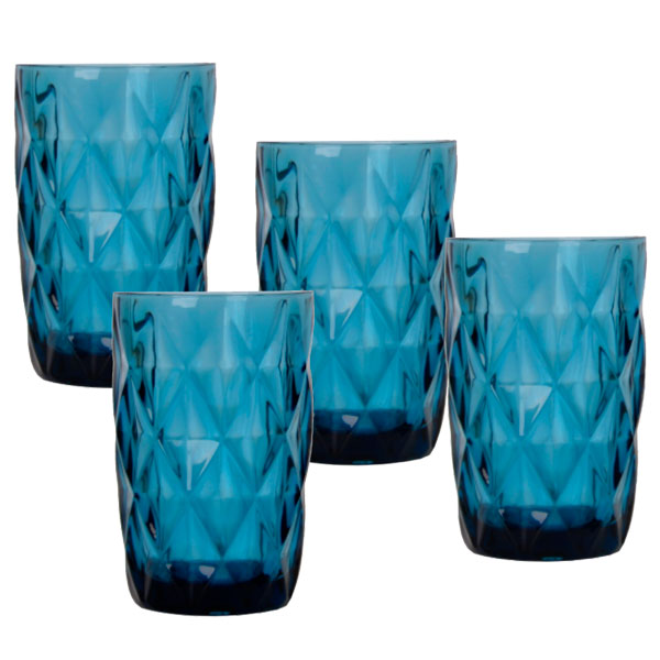 

Набор стаканов Diorra Blue стекло из 6 штук Sabefet 30990-BR-1488