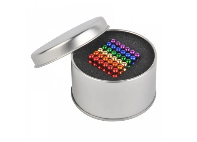

Игрушка-конструктор головоломка Неокуб Neocube 216 шариков Цветной (t329)