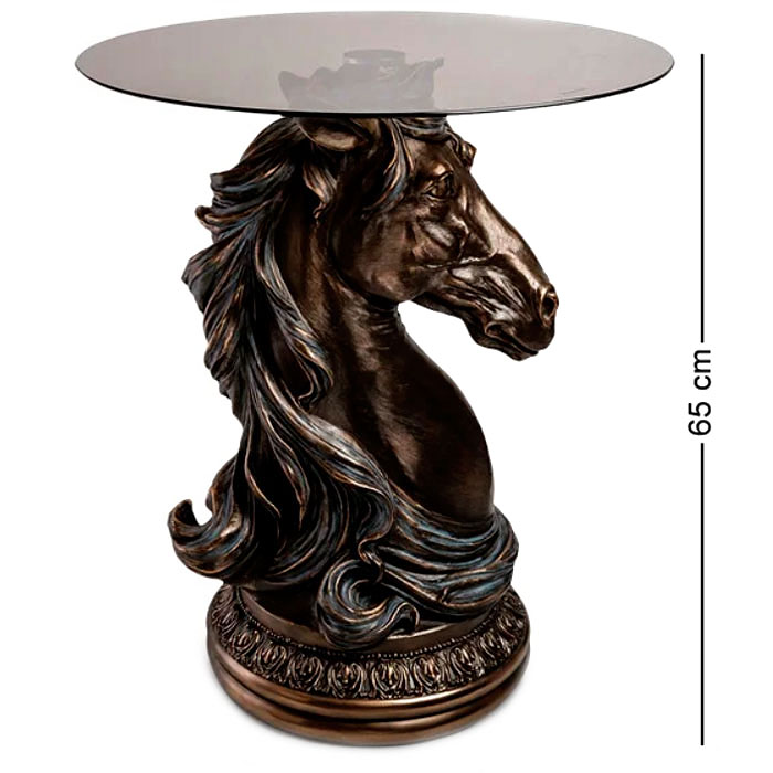 

Статуэтка-подставка Конь 65 см Veronese 32615-BR-1182