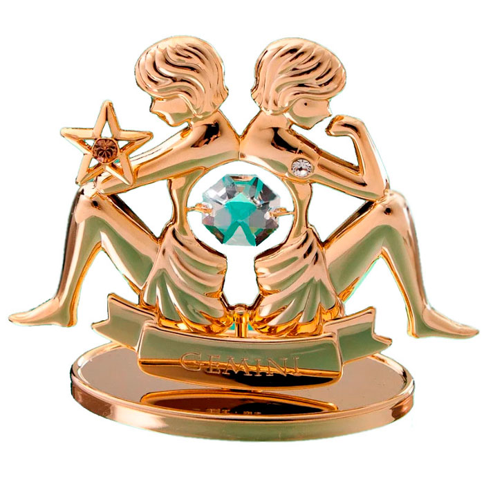 

Фигурка со стразами Близнецы Gold Crystocraft 32683-BR-1389