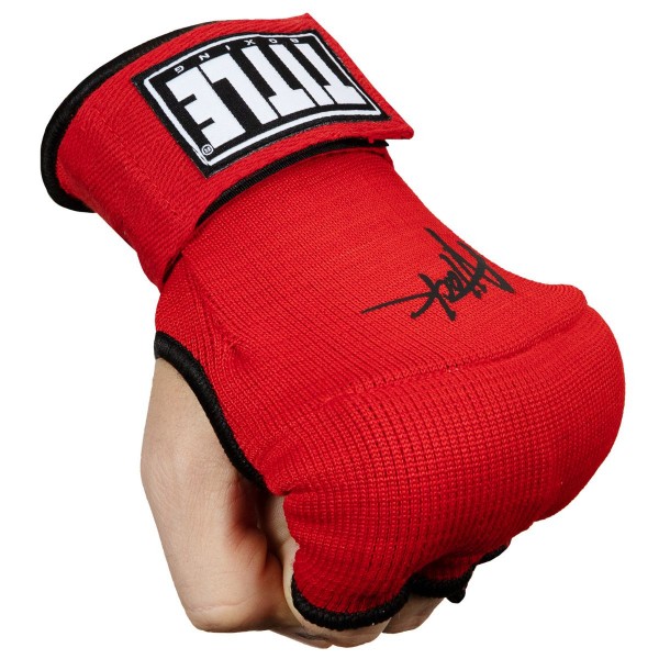 

Бинт-перчатки TITLE Boxing Attack Nitro Speed Wraps Красные (XL)