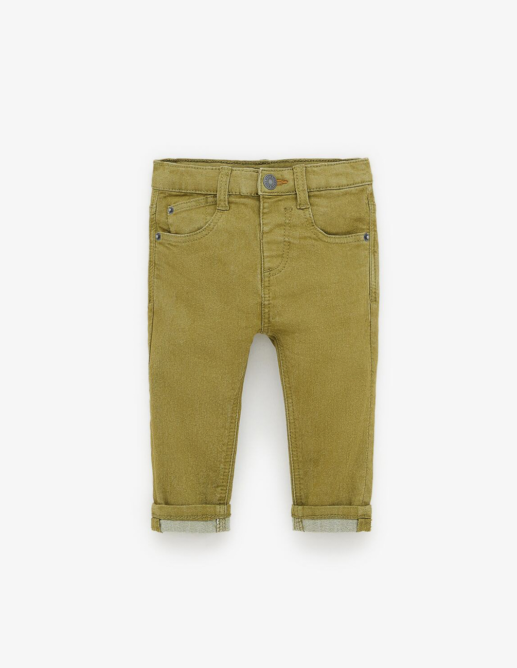 

Джинсы Zara ДМ001909 (1506/551/505) цвет зеленый 86