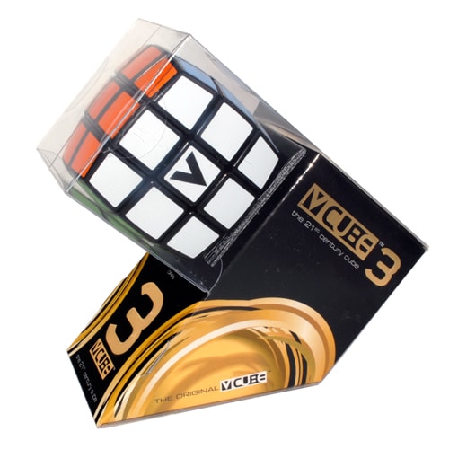 

V-CUBE 3х3 Black Pillow | Кубик 3х3 черный круглый