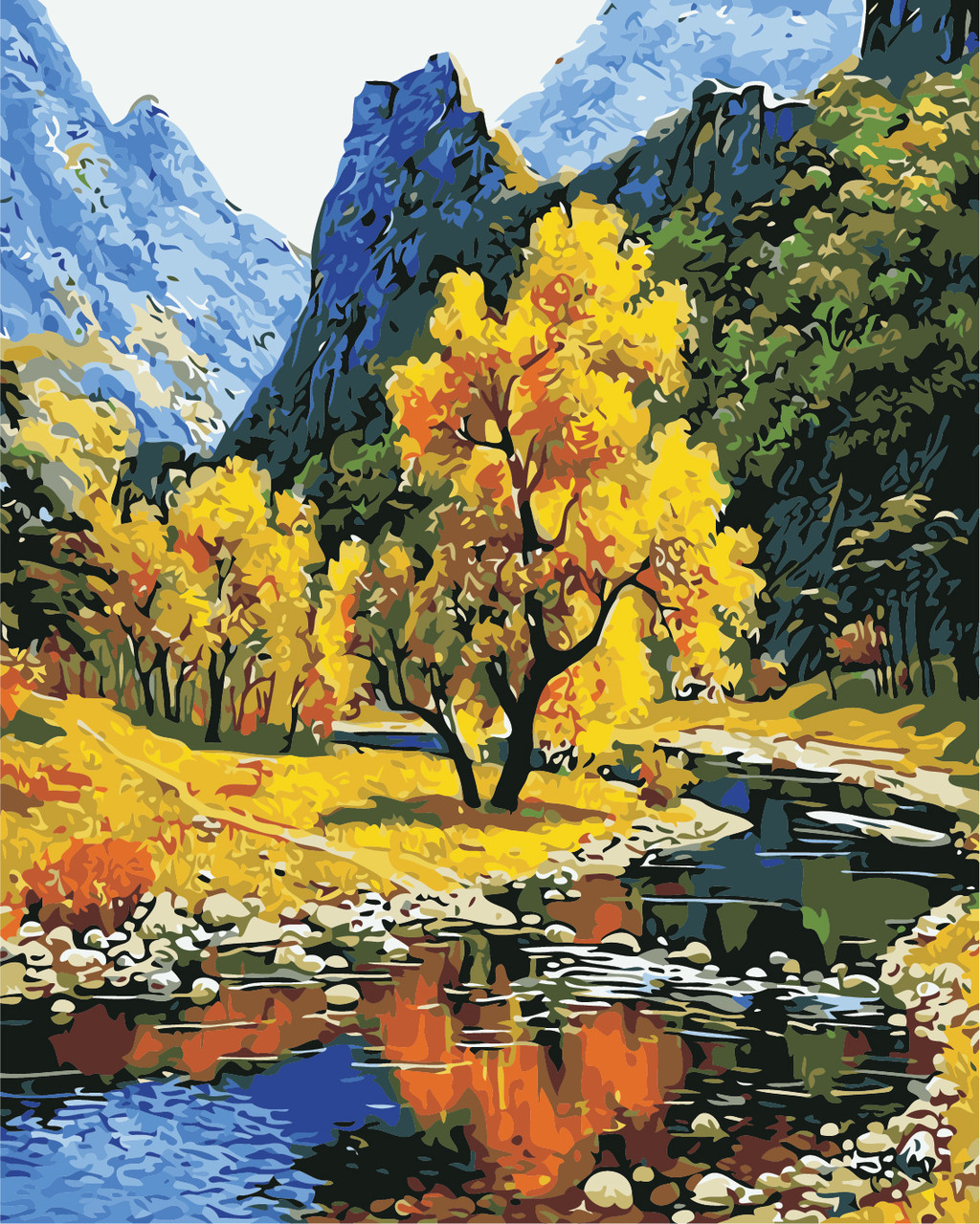 

Картина по номерам ArtStory Осень в горах (AS0384) 40 х 50 см (177805)