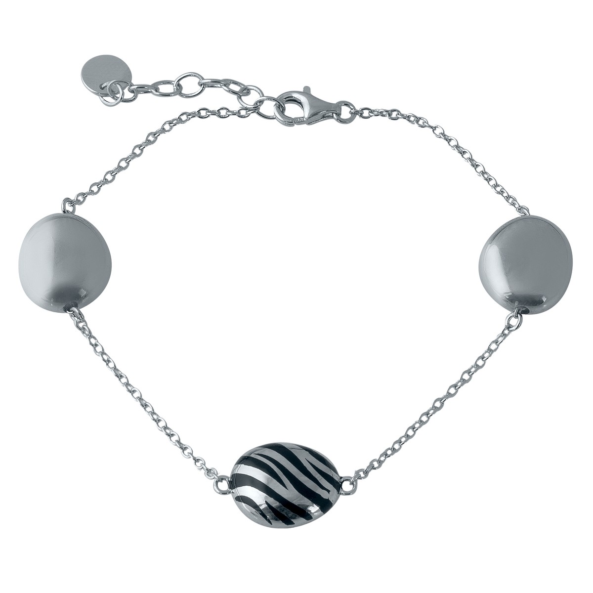 

Серебряный браслет SilverBreeze с емаллю 1720 размер