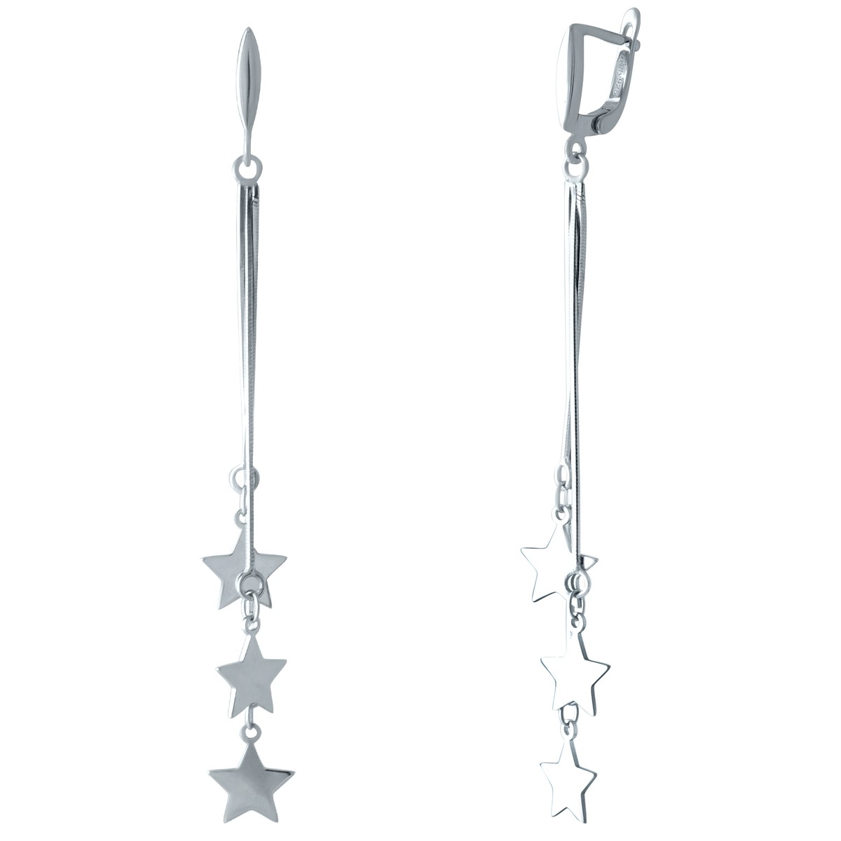 

Серебряные серьги SilverBreeze без камней