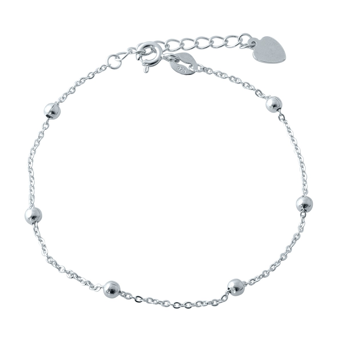 

Серебряный браслет SilverLine без камней 1720 размер