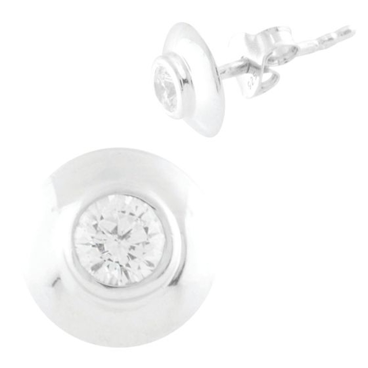 

Серебряные серьги SilverLine с фианитами