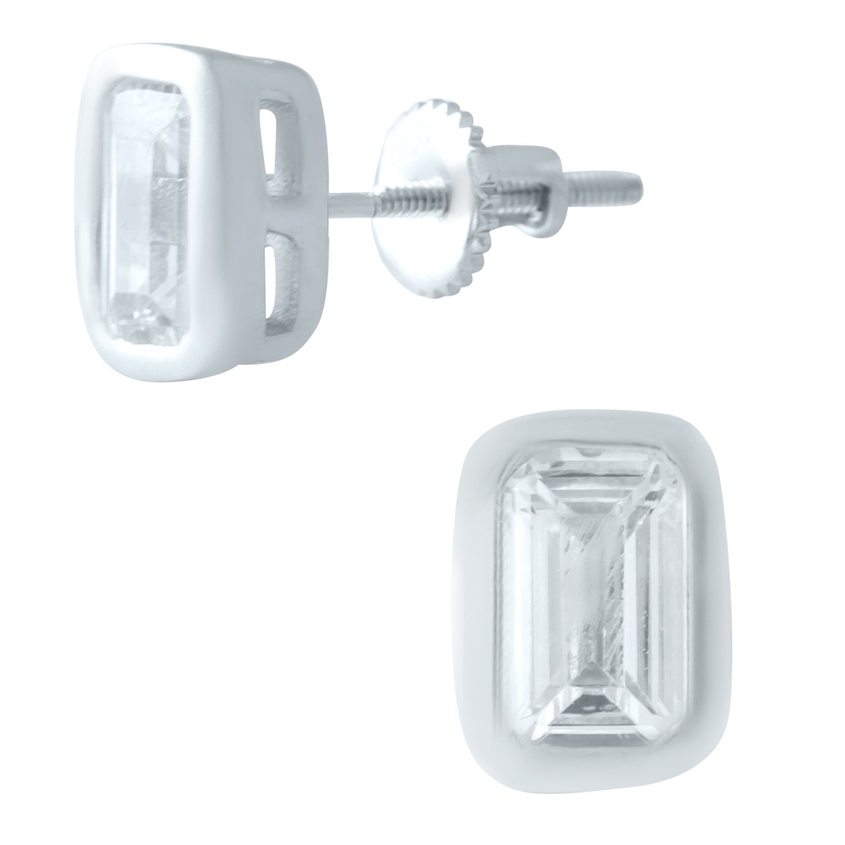 

Серебряные серьги SilverLine с фианитами