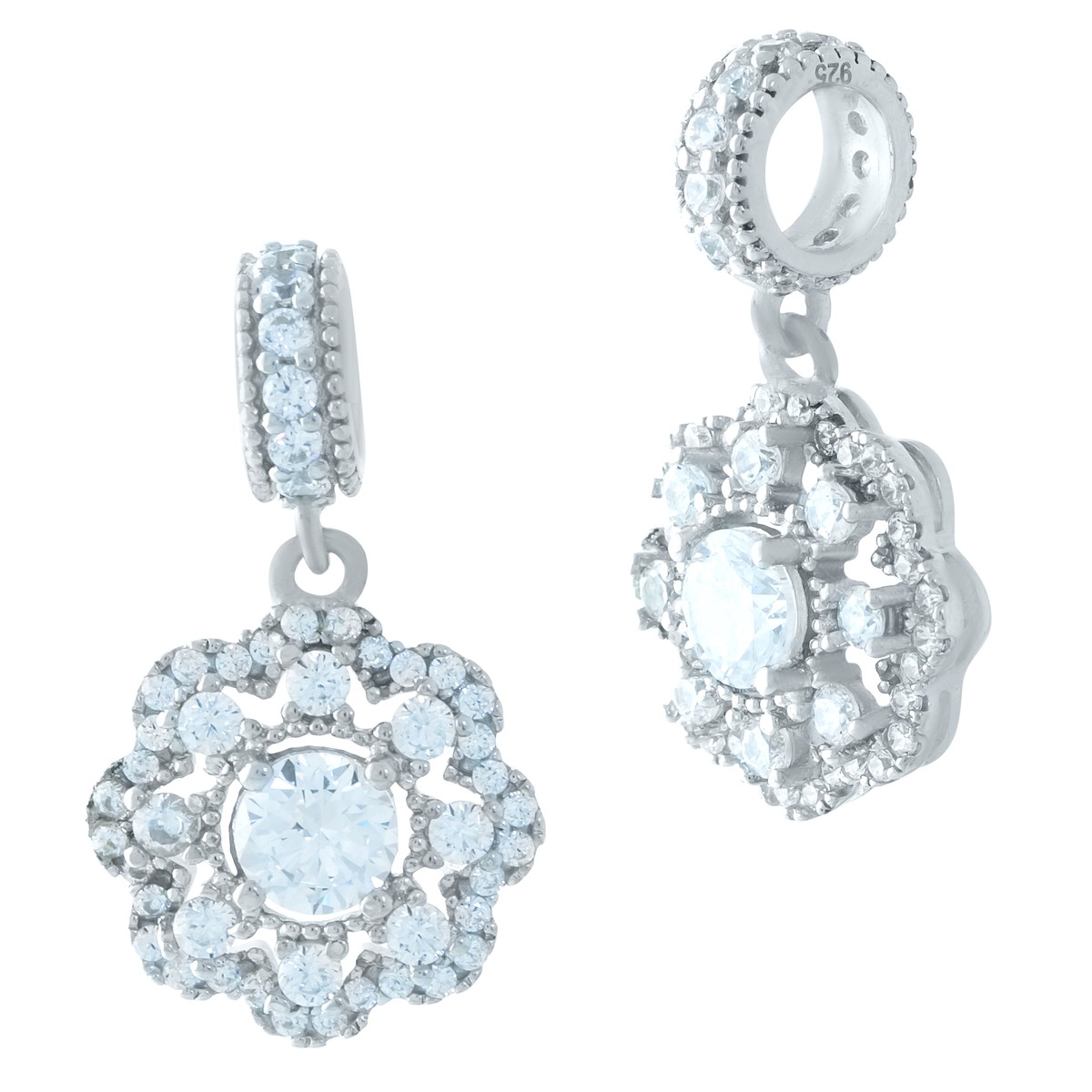 

Серебряный шарм SilverLine с фианитами