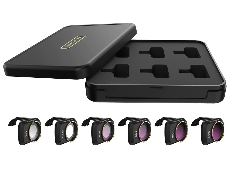 

Набор фильтров BauTech Для квадрокоптера DJI Mavic Mini UV ND MCUV CPL ND4 ND8 ND16 ND32 6 шт Мультицвет (1008-462-00)