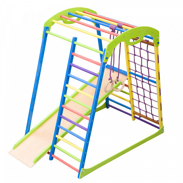 

Детский спортивный комплекс для дома SportBaby SportWood 130х85х132 см (2302)