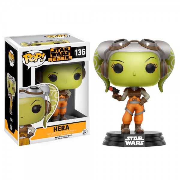 

Фигурка Funko POP! Star Wars Rebels - Hera Vinyl Figure, 10774, 10см
