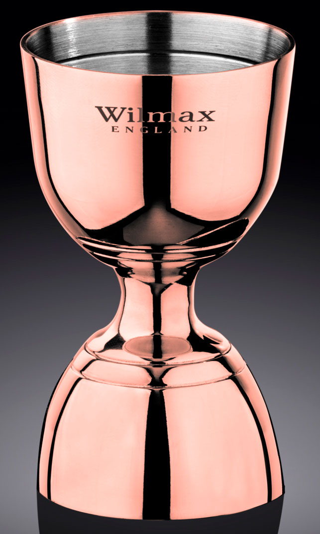 

Джиггер Wilmax StainlessSteel Copper 35/55 мл (WL-552133)
