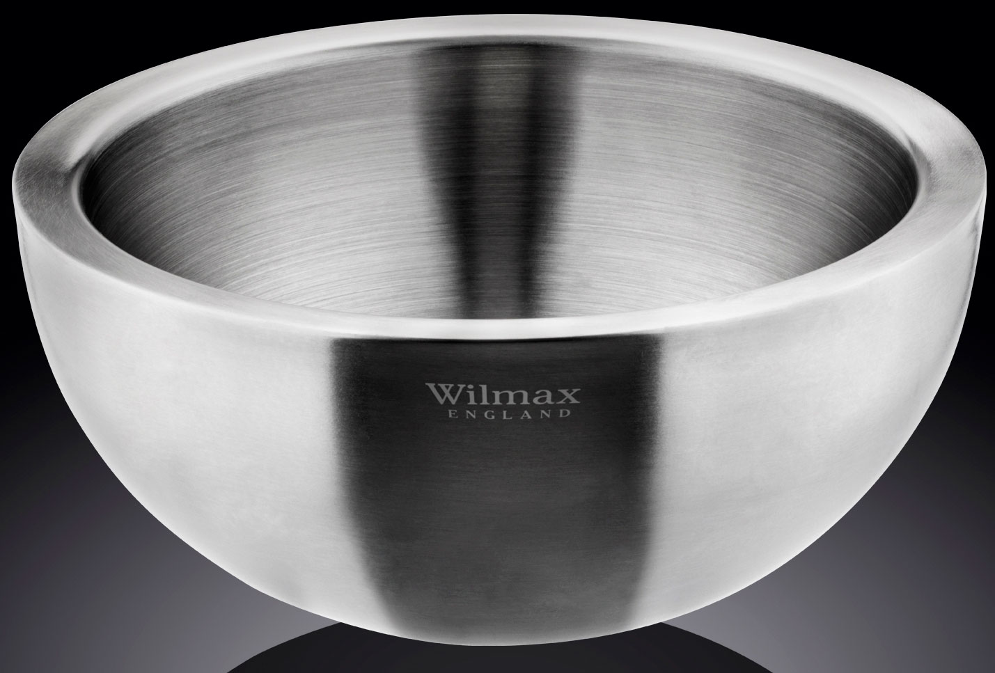 

Емкость для смешивания Wilmax StainlessSteel с двойным дном 1.3 л (WL-553003)