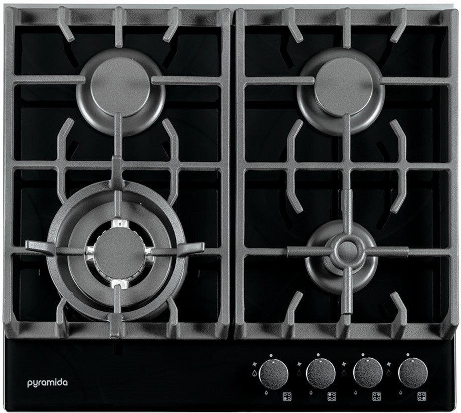 

Варочная поверхность газовая PYRAMIDA PFG 647 BLACK LUXE