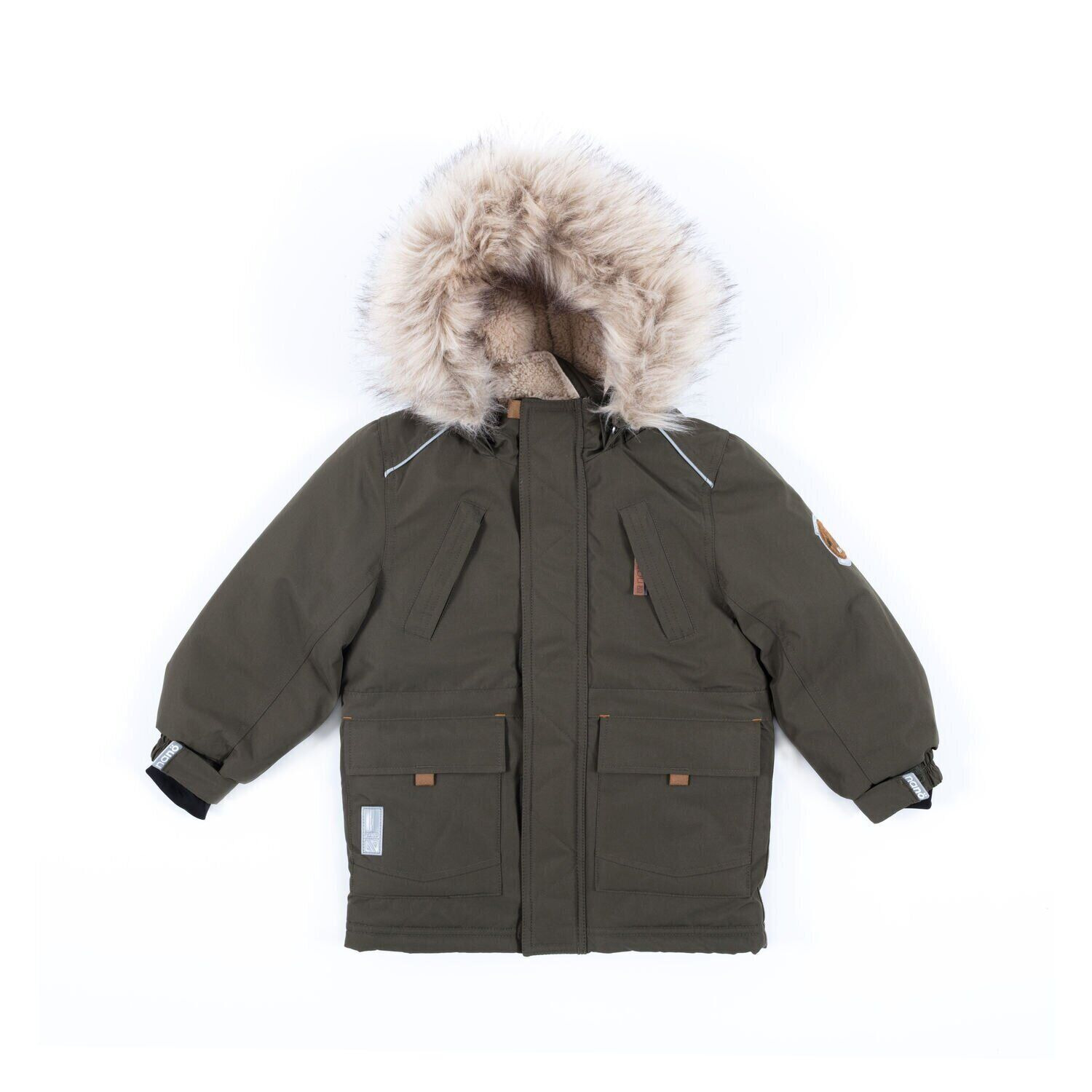 

Зимняя куртка-парка NANO F19M1301-Olive оливковый 122 - 132 см (F19M1301-Olive-7)