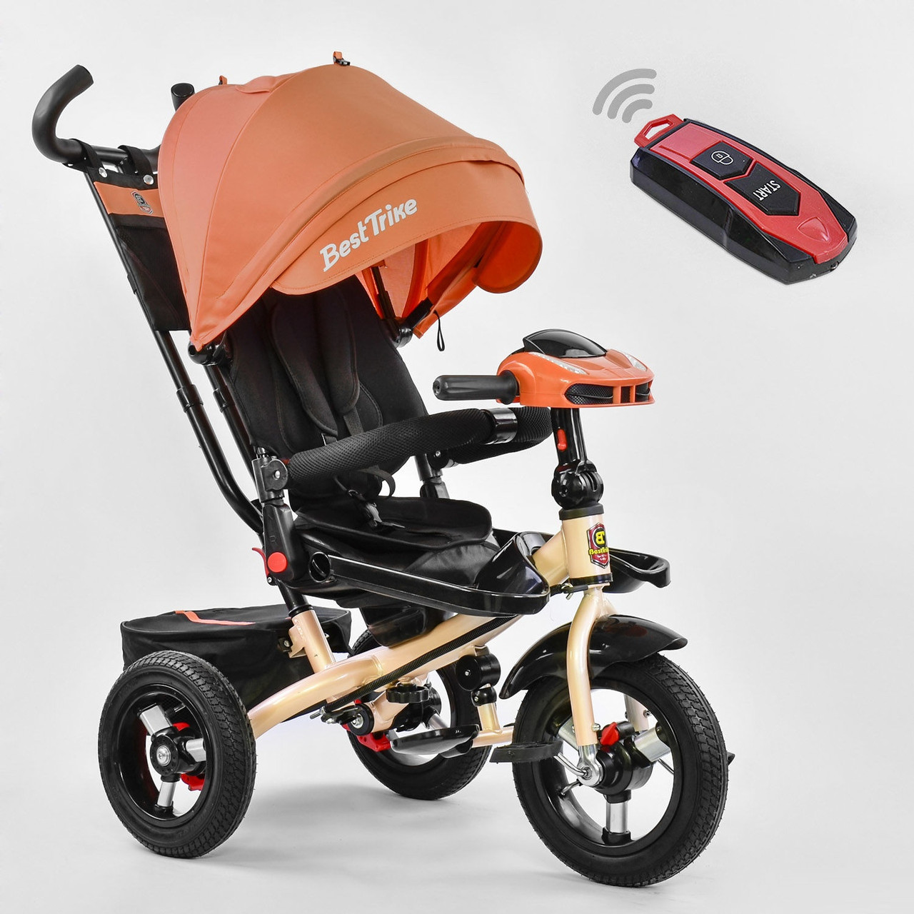 

Велосипед Best Trike 6088 F – 2230 поворотное сиденье, надувные колеса, с пультом