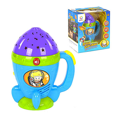 

Ночник "Ракета", с проектором Jie Star (25843E)