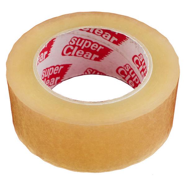 

Скотч Super Clear 48 мм х 90 м прозрачный (СС1) (4 шт.)
