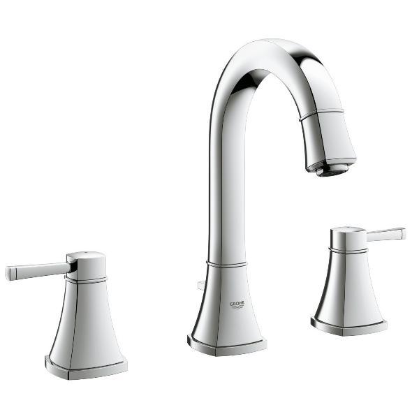 

Смеситель на 3 отверстия для раковины Grohe Grandera, хром