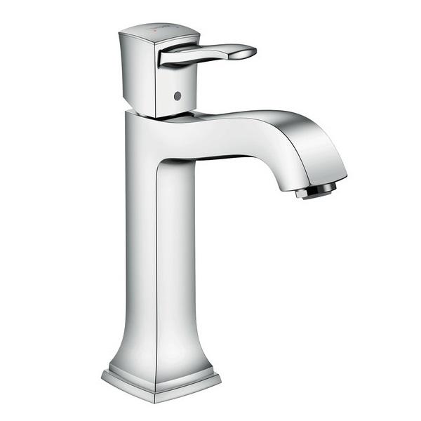 

Смеситель для раковины Hansgrohe Metropol Classic 160 хром, с донным клапаном