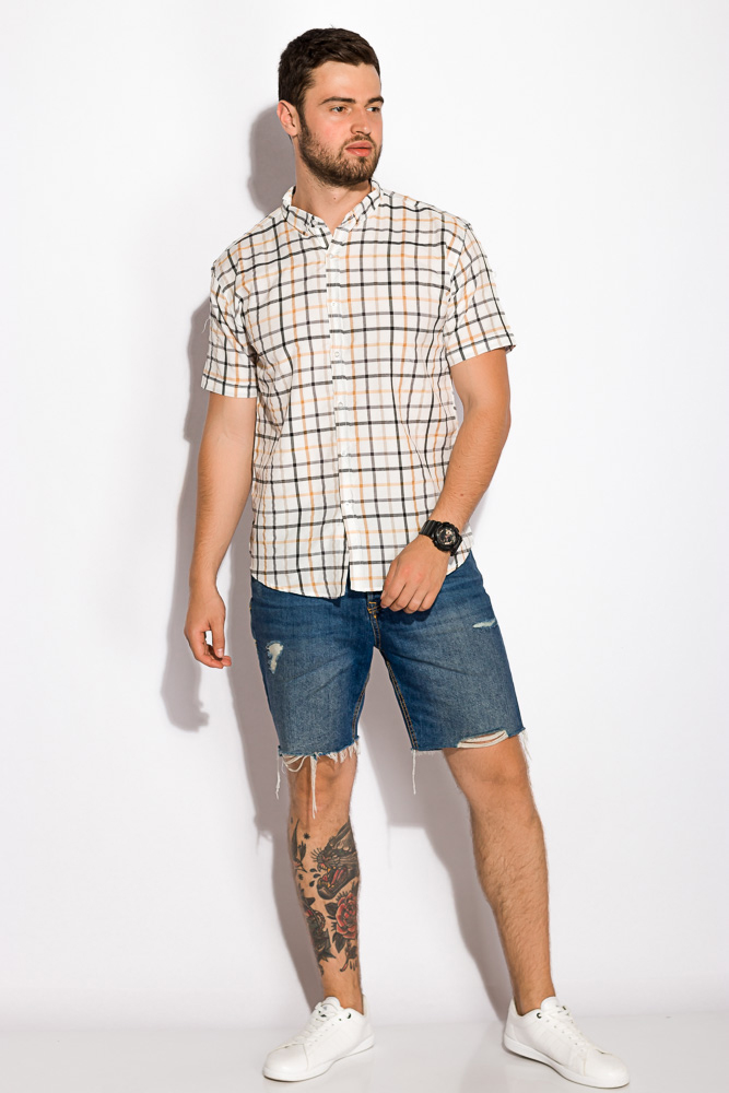 

Рубашка 511F020 (Серо-бежевый) XS