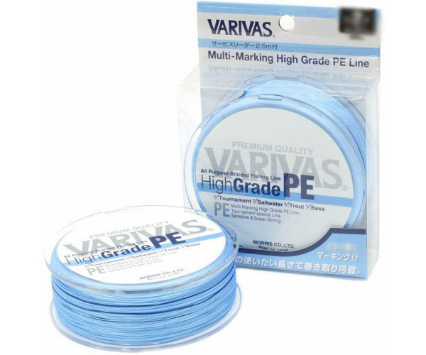 

Шнур Varivas High Grade PE X4 150м PE1.2 21lb (арт.40404114573)