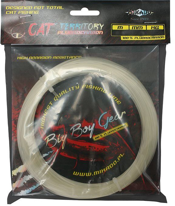 

Леска Mikado Fluorocarbon Cat Territory 30 м 0.75 мм 37.00 кг Прозрачная (ZFCT-075)